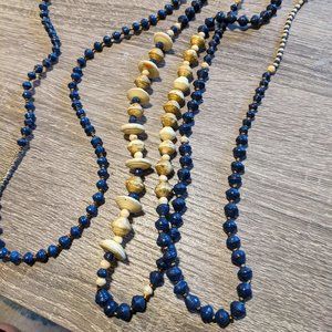 Noonday Collection TWO Necklaces - Paper bead necklaces